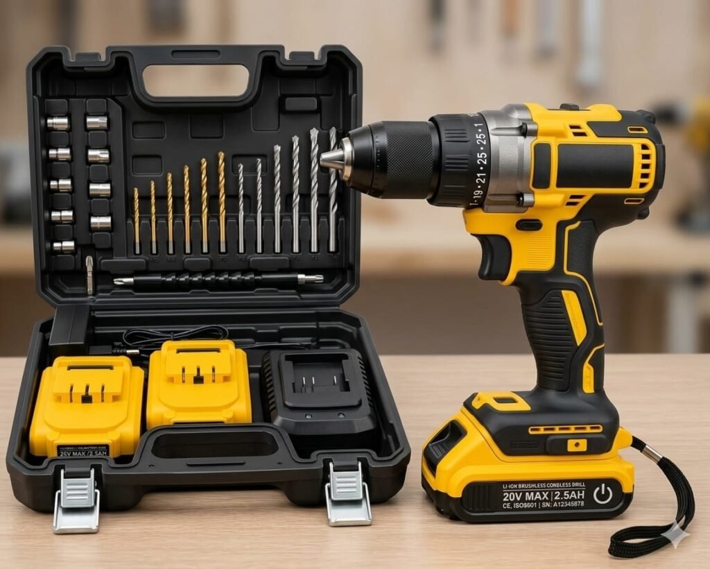 The Ultimate Guide to Multi-Functional Cordless Screwdriver Kits: Ditch the Manual Effort A comprehensive multi-functional cordless electric screwdriver kit with dual lithium batteries and accessories in a heavy duty case